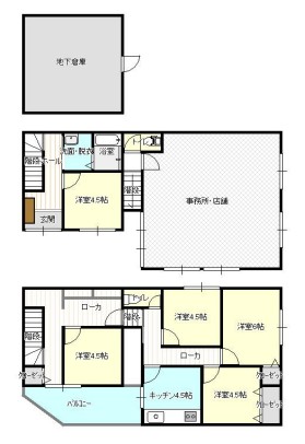 空堀町 賃貸併用住宅