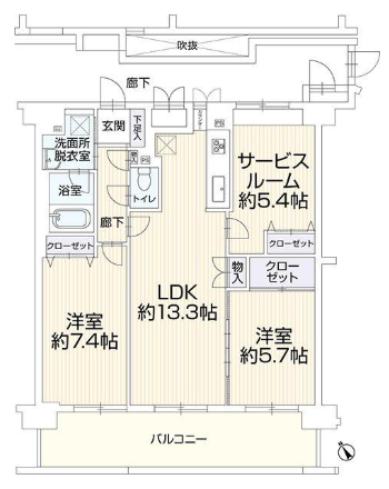 アドリーム稲田堤　３１１